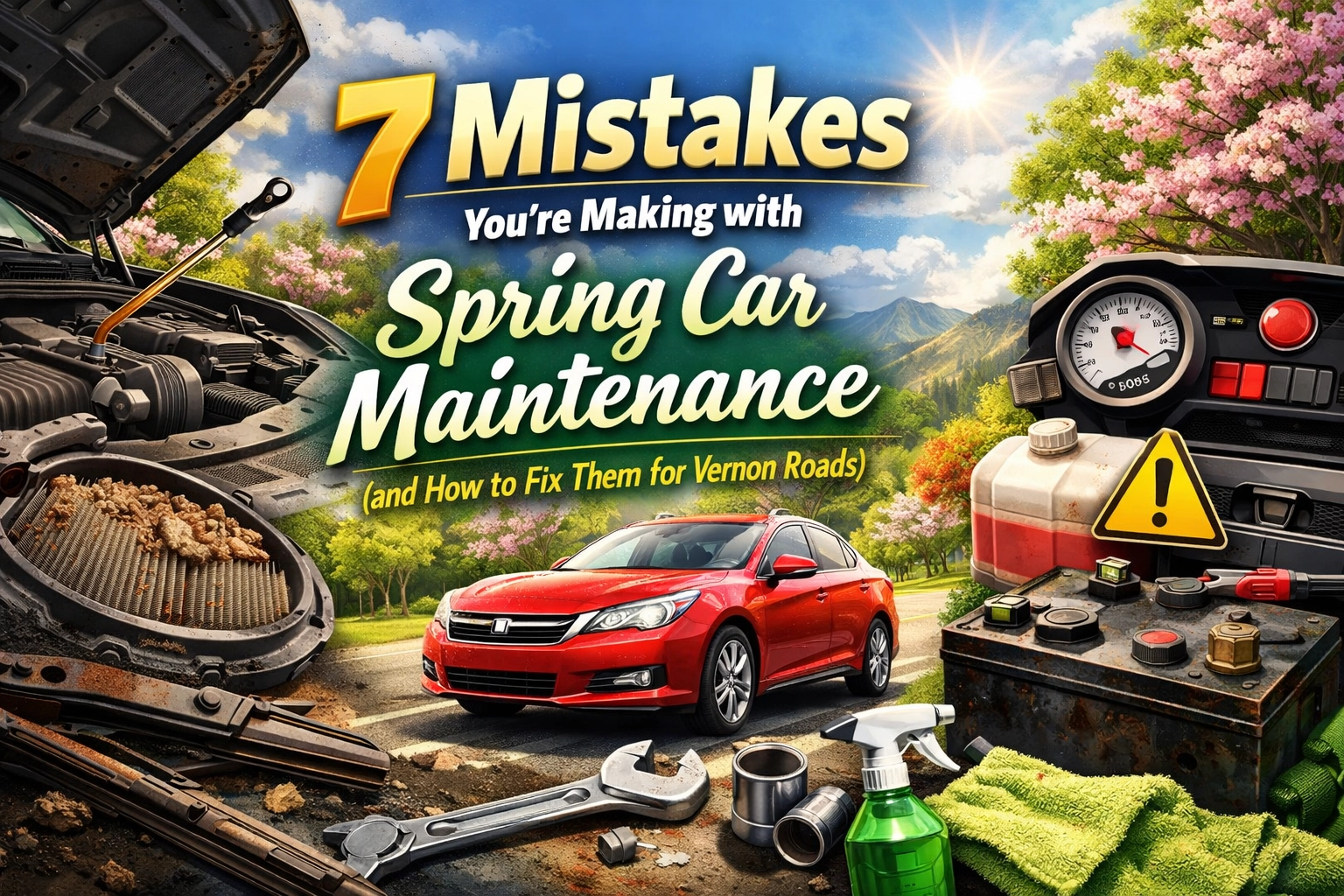 Spring Car Maintenance Mistakes You Should Avoid